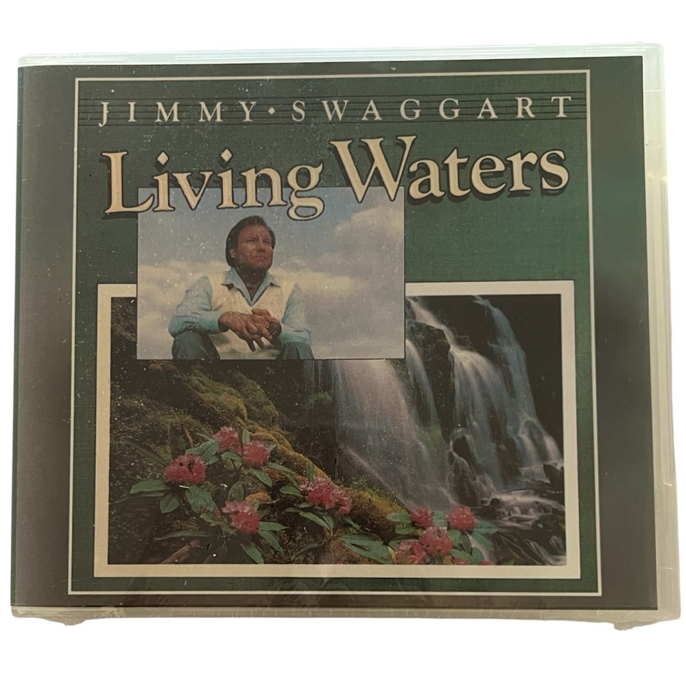 Jimmy Swaggert Living Waters CD Gospel Christian Music 1986 New and Sealed